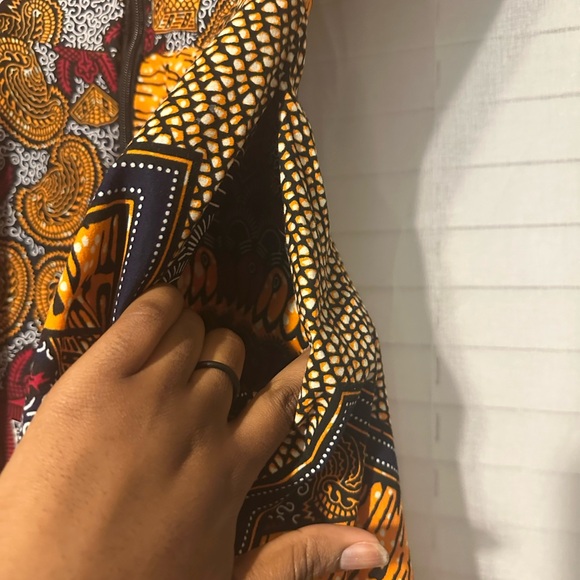 African Print Dress - Picture 6 of 8